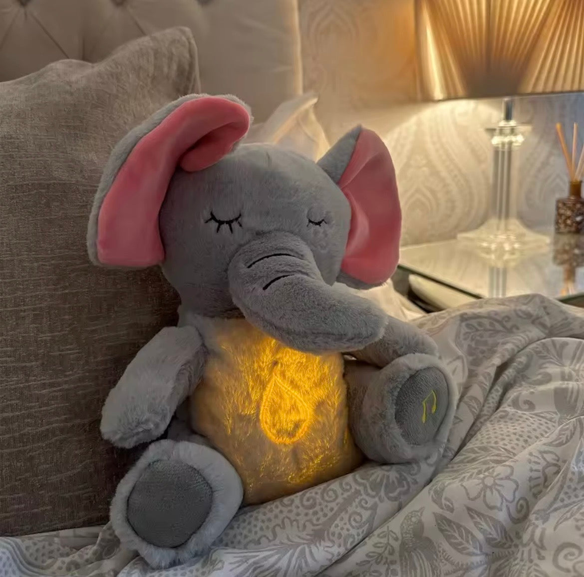 Breathing Elephant Teddy Bear