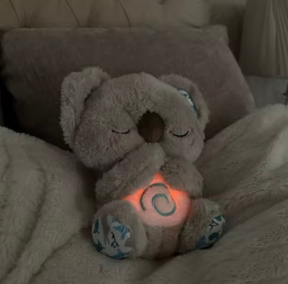 Breathing Panda Teddy Bear